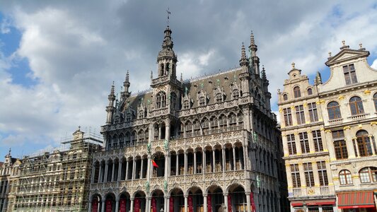 Architecture facade belgium photo