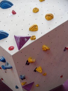 Climb climbing holds color photo