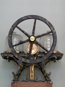 Metal history monument
