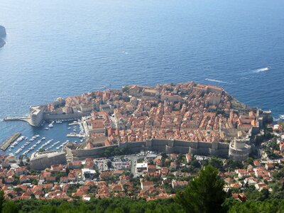 Croatia walled city