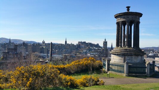 Scotland calton hill photo