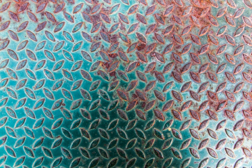 Steel stainless steel sheet green