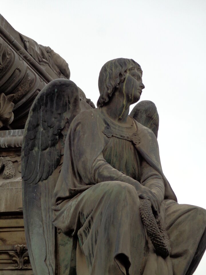 Cemetery priest angel