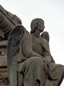 Cemetery priest angel