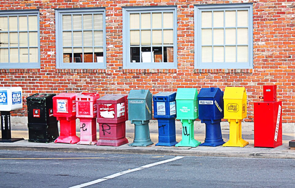 Outdoors colorful new orleans