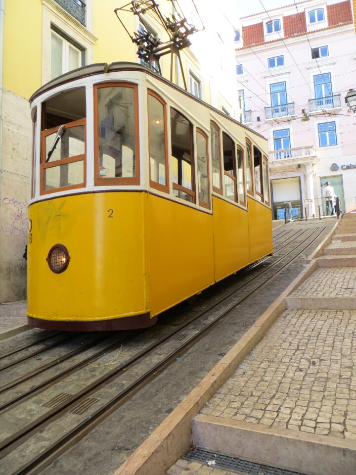 City centre tram photo