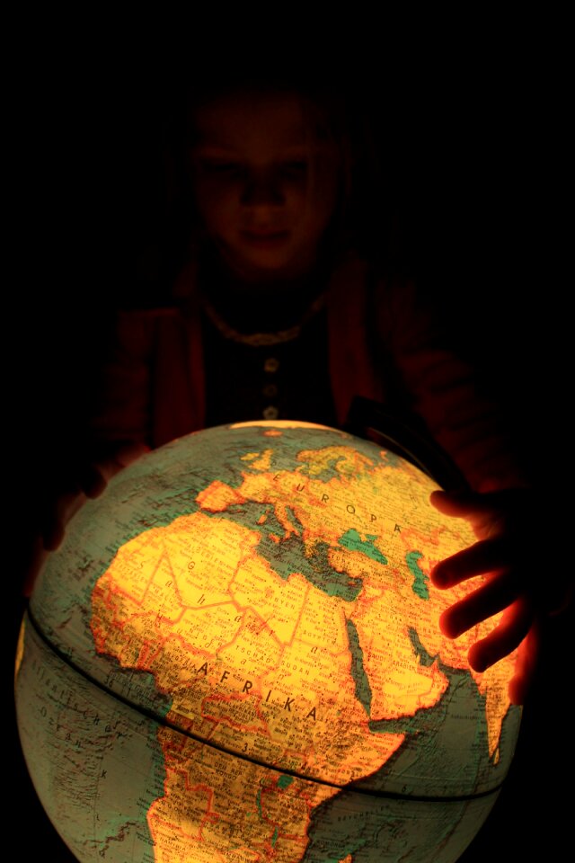 Africa light child