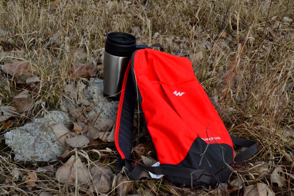 Travel hiking brown tea
