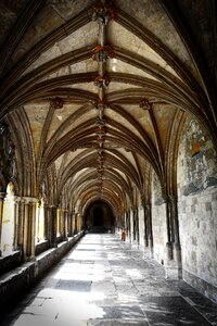 Medieval courtyard architectural