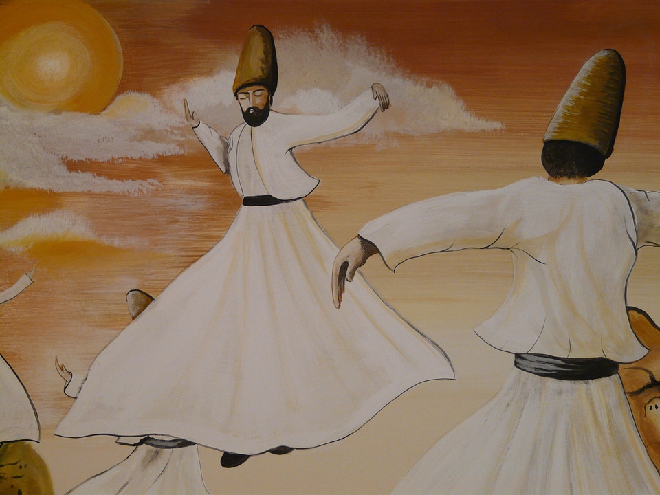 Whirling dervish cappadocia turkey