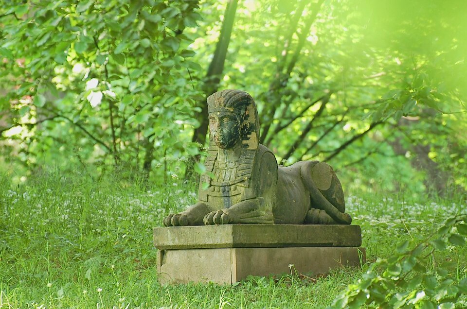 Stone figure sculpture figure