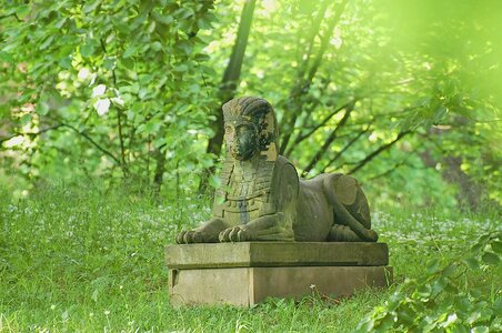 Stone figure sculpture figure