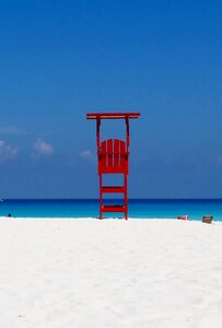 Sand caribbean edge of the sea photo