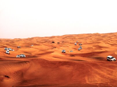 Dunes desert sand photo