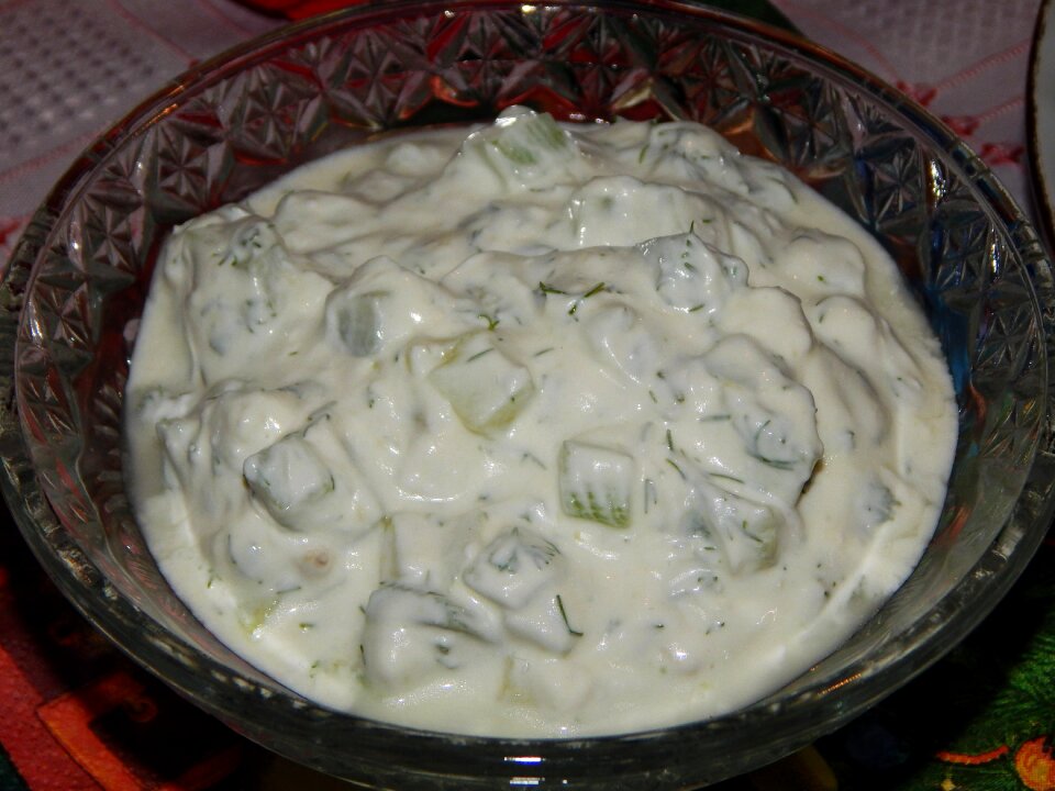 Bulgarian food cucumbers