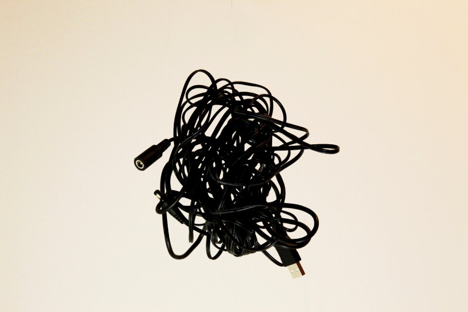 Cable salad everyday life photoshop