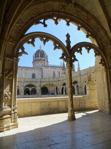 Monastery cloister photo