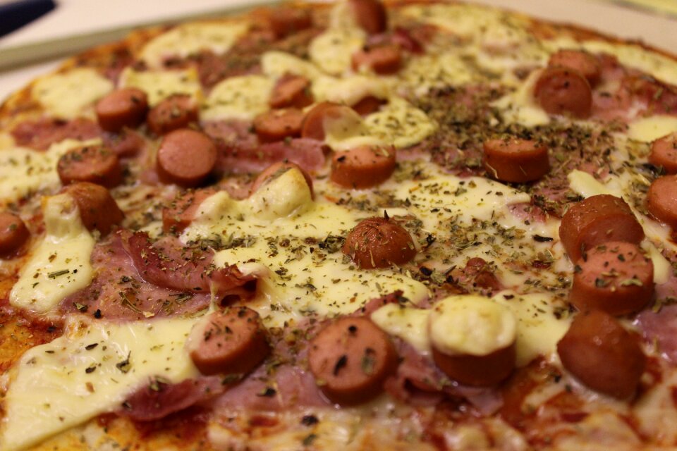 Cheese mozzarella ham