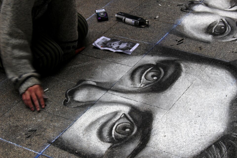 Street-art murals artists