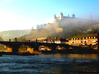 Architecture bridges landscape