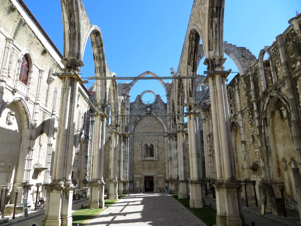 Lisbon city centre gothic