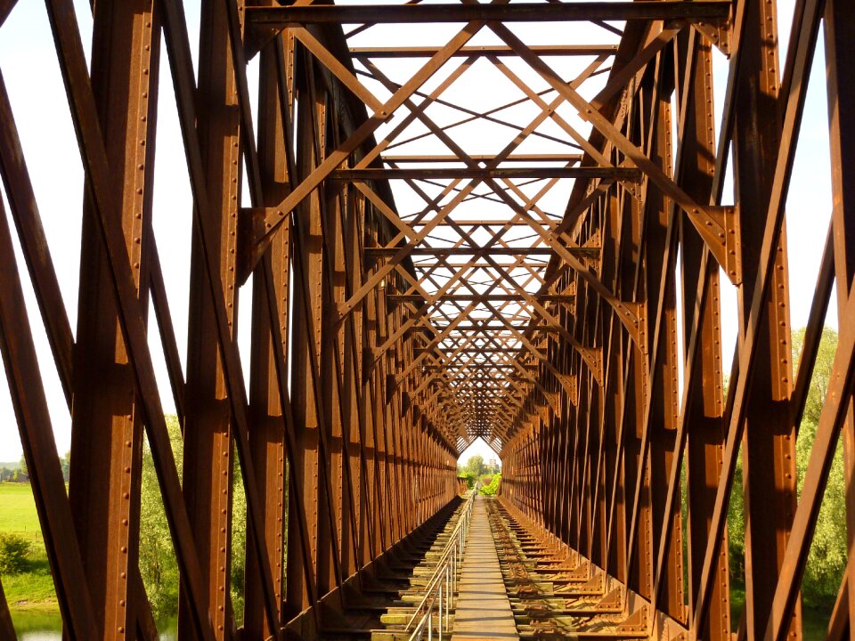 Train railway line germany