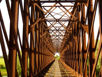 Train railway line germany