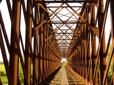 Train railway line germany photo