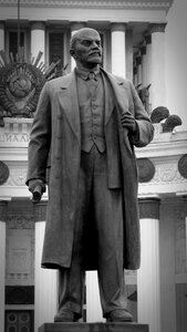 Soviet union statue monument photo