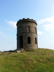 Hill architecture skyline photo