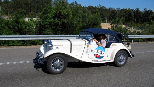 Classic old car vintage car automobile