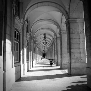 Portugal passage historic center photo