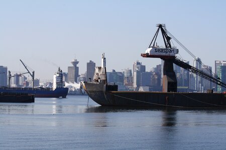 Harbour cityscape