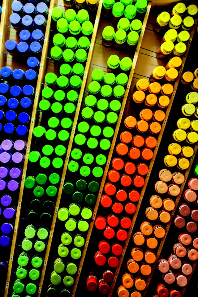 Colorful color red