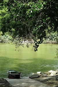 Nature boat serenity