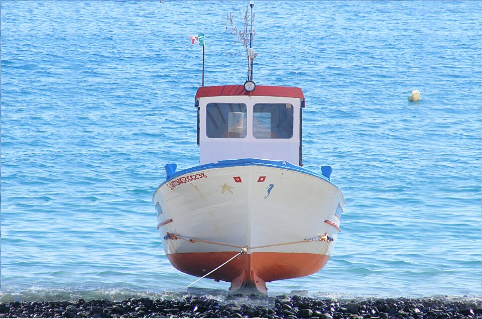 Boat fishing montegiordano marine
