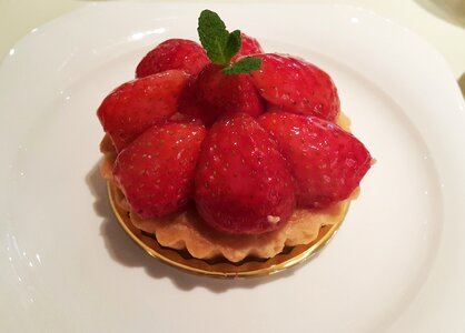 Sweet delicious strawberry photo