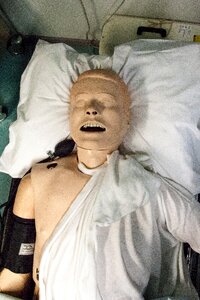Doll emergency paramedic photo