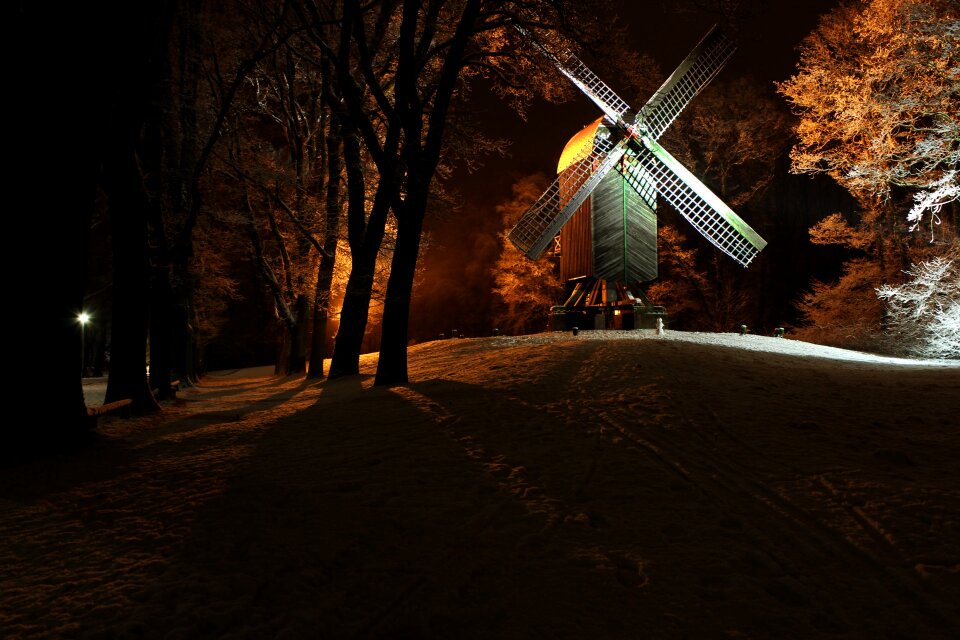 Cold windmill flour