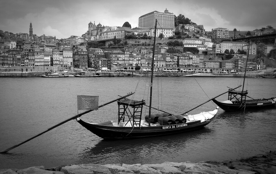 Port wine boats historic center