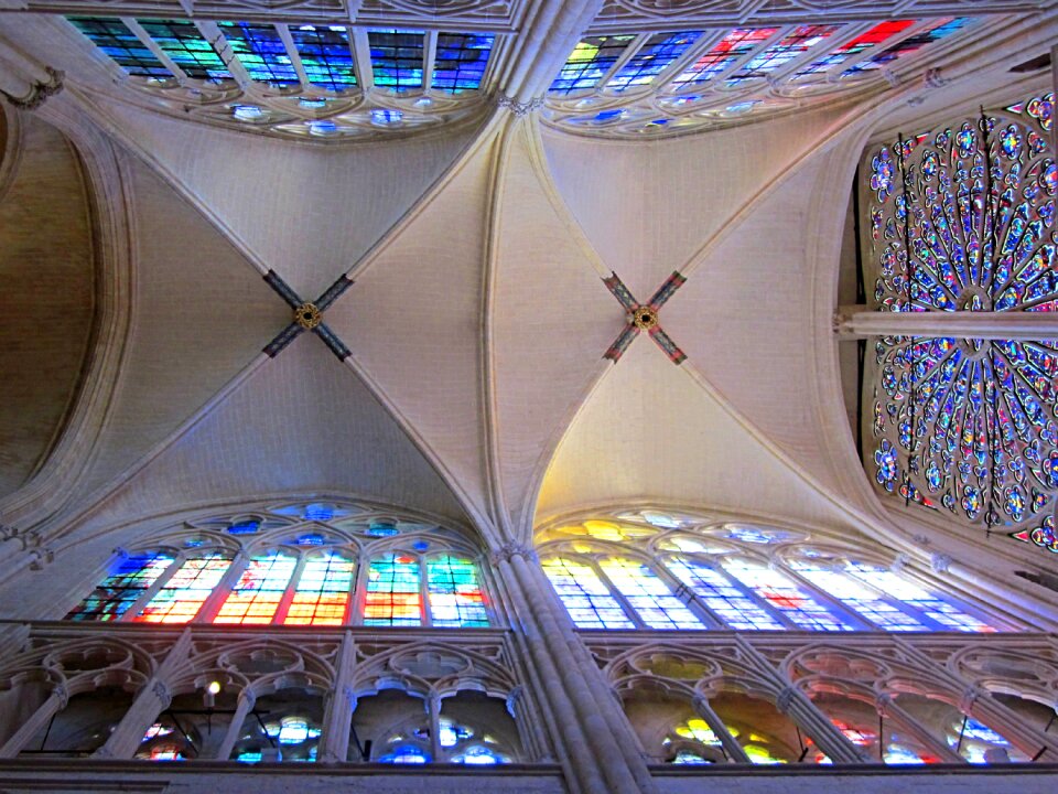 Rose window tours indre-et-loire