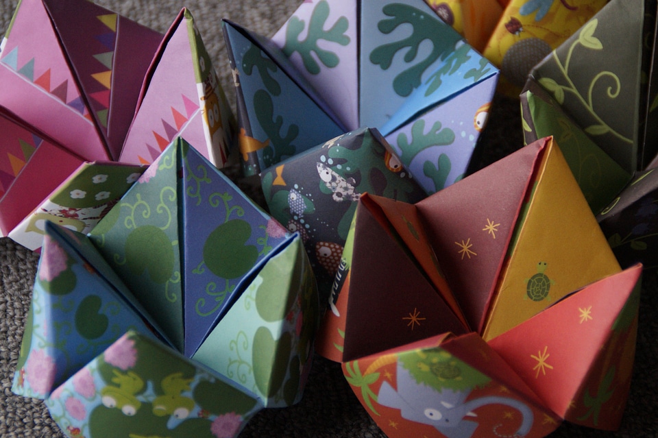 Paper colorful tinker