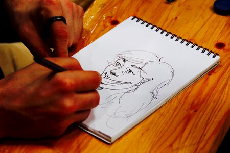 Comic artist event