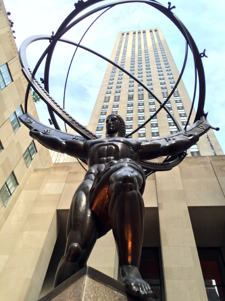 United states rockefeller center new york city