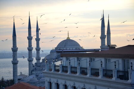 Blue mosque turkey sultanahmet photo