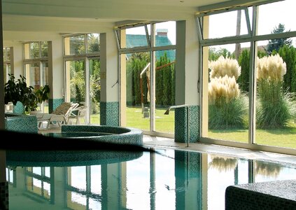 Swimming pool recreation peace