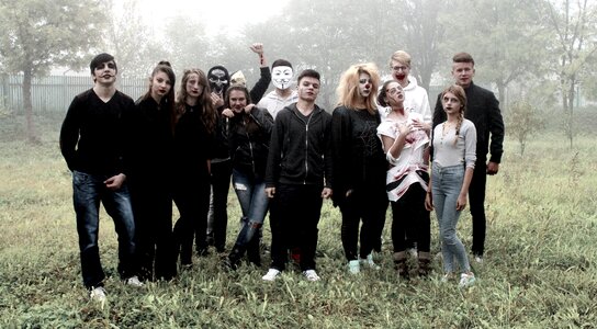 Horror movie the gang photo