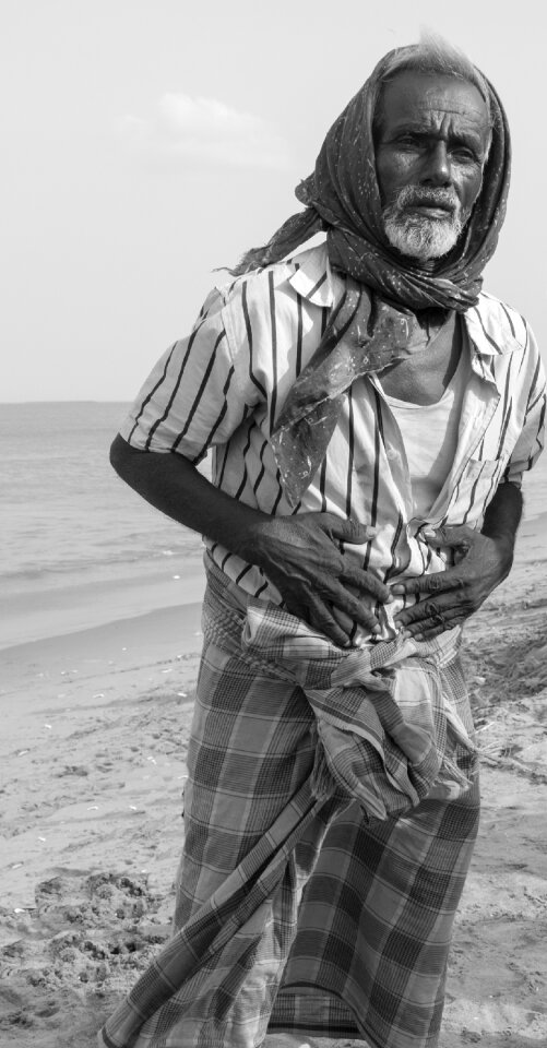 Homeless india beggar