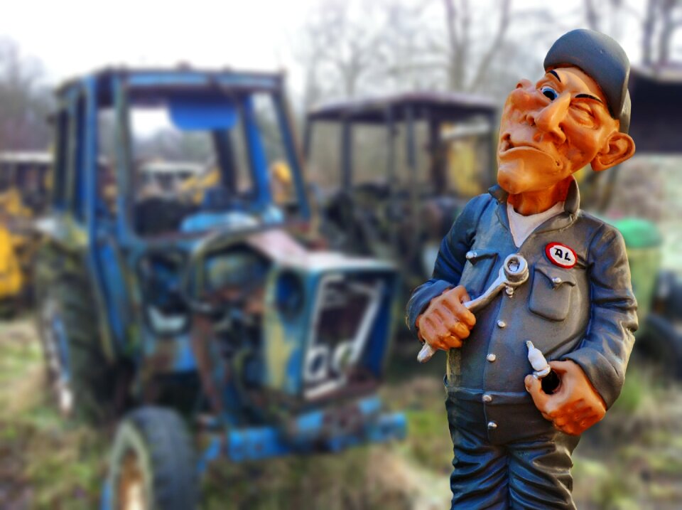Tractor repair job