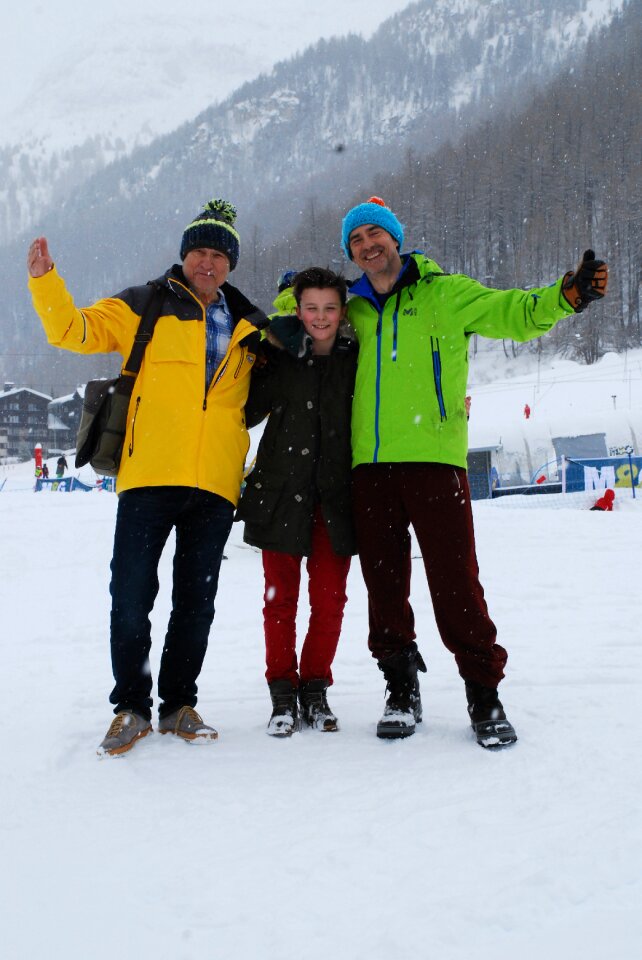 Family winter france